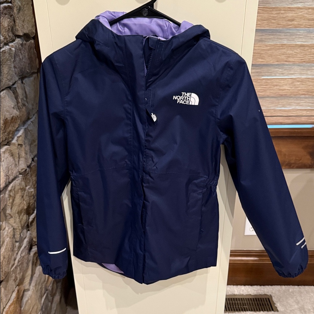 The North Face Dark Blue Hooded Jacket